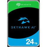 Seagate SkyHawk AI disco rigido interno 24 TB 7200 Giri/min 512 MB 3.5" Serial ATA III, Hard-disk 24 TB, 7200 Giri/min, 512 MB, 3.5", Serial ATA III