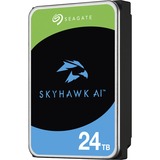 Seagate SkyHawk AI disco rigido interno 24 TB 7200 Giri/min 512 MB 3.5" Serial ATA III, Hard-disk 24 TB, 7200 Giri/min, 512 MB, 3.5", Serial ATA III