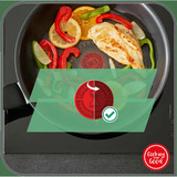 Tefal Set di padelle Black Stone, 2 pezzi Nero