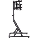 Thermaltake Supporto triplo per monitor nero, per cockpit simulatore di guida GR500, Base per monitor Nero