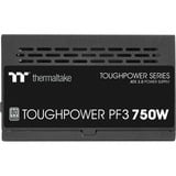 Thermaltake Toughpower PF3 750W, Alimentatore PC Nero