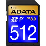ADATA Premier Extreme SDXC SD8.0 512 GB, Scheda di memoria Nero
