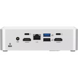 ASUS NUC 15 Pro+ RNUC15CRSU700002 Argento 255H, Barebone bianco, Mini PC barebone, DDR5-SDRAM, M.2, Collegamento ethernet LAN, Wi-Fi 7 (802.11be), 120 W