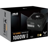 ASUS TUF Gaming 1000W Gold alimentatore per computer 20+4 pin ATX ATX Nero, Alimentatore PC Nero, 1000 W, 100 - 240 V, 130 W, 1000 W, 130 W, 9,6 W