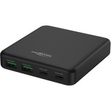 Ansmann Caricatore da scrivania USB DC465PD, Caricabatterie Nero