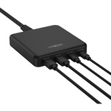 Ansmann Caricatore da scrivania USB DC465PD, Caricabatterie Nero