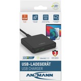 Ansmann Caricatore da scrivania USB DC465PD, Caricabatterie Nero