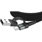 Ansmann Cavo di ricarica magnetico 4 in 1 Nero