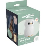 Ansmann Luce notturna Gufo Finn bianco