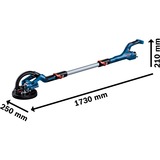 Bosch GTR 55-225 Levigatrice per cartongesso 910 Giri/min Nero, Blu 550 W blu, Levigatrice per cartongesso, Nero, Blu, 340 Giri/min, 910 Giri/min, 95 dB, 84 dB