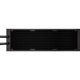 Corsair NAUTILUS 360 RS, Raffreddamento ad acqua Nero