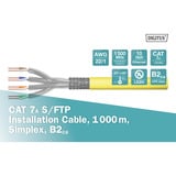 Digitus Cavo di posa Professional Cat.7a S/FTP simplex, B2ca giallo