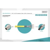 Digitus Cavo di posa Professional Cat.7a S/FTP simplex, B2ca giallo