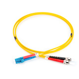 Digitus Cavo patch LWL, duplex, connettore LC > ST, monomodale OS2 giallo