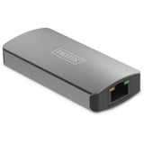Digitus Extender video 4K USB-C > HDMI, 30 metri, Estensione HDMI Nero
