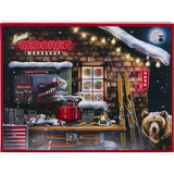 GEDORE calendario dell'avvento rosso 2025, Set di strumenti Nero/Rosso