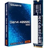 GIGABYTE Gen4 4000E 500 GB M.2 PCI Express 4.0 NVMe 3D NAND, Disco a stato solido 500 GB, M.2, 3600 MB/s