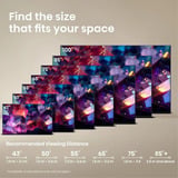 Hisense 50E7S PRO Hi-QLED-Fernseher, QLED TV Nero/grigio scuro