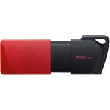 Kingston DataTraveler 128GB USB3.2 Gen1 Exodia M (Nero + Rosso), Chiavetta USB rosso/Nero, 128 GB, USB tipo A, 3.2 Gen 1 (3.1 Gen 1), Lamina di scorrimento, 10 g, Nero, Rosso