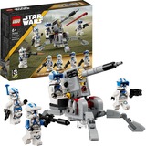 LEGO Star Wars 75345 Battle Pack Clone Troopers Legione 501, Modellino da Costruire con Cannone Giocattolo AV-7 e 4 Personaggi, Giochi di costruzione Modellino da Costruire con Cannone Giocattolo AV-7 e 4 Personaggi, Set da costruzione, 6 anno/i, Plastica, 119 pz, 129 g
