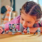 LEGO Star Wars 75345 Battle Pack Clone Troopers Legione 501, Modellino da Costruire con Cannone Giocattolo AV-7 e 4 Personaggi, Giochi di costruzione Modellino da Costruire con Cannone Giocattolo AV-7 e 4 Personaggi, Set da costruzione, 6 anno/i, Plastica, 119 pz, 129 g