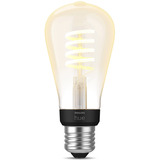 Philips Hue Hue White Ambiance Lampadina a filamento E27 Edison ST64 550, Lampada a LED 
