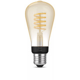Philips Hue Hue White Ambiance Lampadina a filamento E27 Edison ST64 550, Lampada a LED 