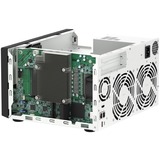 QNAP TVS-h874 NAS Tower Intel® Core™ i5 i5-12400 32 GB DDR4 0 TB QuTS hero Nero NAS, Tower, Intel® Core™ i5, i5-12400, 32 GB, DDR4