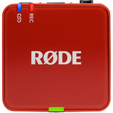 Rode Microphones Wireless GO (Gen 3), Microfono rosso scuro