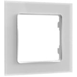 Shelly Cornice da parete 1, Copertura bianco