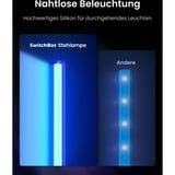 SwitchBot Lampada da terra smarte Stehlampe, Lampada a LED Nero