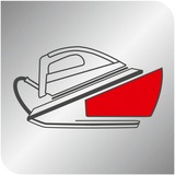 Tefal Pro Express Vision GV9810 3000 W 1,1 L Durilium AirGlide Autoclean soleplate Rosso, Bianco, Stazione stirante Melanzane/Bianco, 3000 W, 680 g/min, Durilium AirGlide Autoclean soleplate, 8,3 bar, 1,1 L, 180 g/min