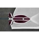 Tefal Pro Express Vision GV9810 3000 W 1,1 L Durilium AirGlide Autoclean soleplate Rosso, Bianco, Stazione stirante Melanzane/Bianco, 3000 W, 680 g/min, Durilium AirGlide Autoclean soleplate, 8,3 bar, 1,1 L, 180 g/min