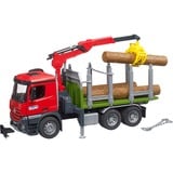 bruder Mercedes Benz Arocs Camion per il trasporto del legno, Veicolo modello 