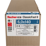 fischer Fischer ClassicFast FCFII 6,0x140 SK TX TG 100, Vite 