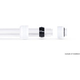 Alphacool Raccordo Eiszapfen PRO 16mm HardTube G1/4 - Bianco, Connessione bianco