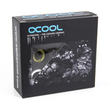 Alphacool Raccordo Eiszapfen PRO 16mm HardTube G1/4 - Bianco, Connessione bianco