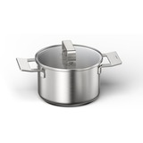 Bosch HEZ9SE060 set di pentole accaio, Nero, Acciaio inox, Ceramica, Induzione, Piastra sigillata, 9,05 kg, 230 x 390 x 590 mm, 10 kg