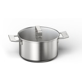 Bosch HEZ9SE060 set di pentole accaio, Nero, Acciaio inox, Ceramica, Induzione, Piastra sigillata, 9,05 kg, 230 x 390 x 590 mm, 10 kg