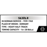COBI Sd.Kfz.8 e 8.8 cm Flak 36, Giochi di costruzione 