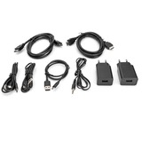 Digitus Set extender KVM HDMI wireless 4K, Estensione HDMI Nero