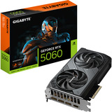 GIGABYTE GeForce RTX 5060 WINDFORCE OC 8G Scheda Grafica - 8GB GDDR7, 128bit, PCI-E 5.0, 2512 MHz Frequenza core, 3 x DisplayPort, 1 x HDMI, GV-N5060WF2OC-8GD 128bit, PCI-E 5.0, 2512 MHz Frequenza core, 3 x DisplayPort, 1 x HDMI, GV-N5060WF2OC-8GD, GeForce RTX 5060, 8 GB, GDDR7, 128 bit, 7680 x 4320 Pixel, PCI Express 5.0
