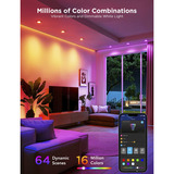 Govee Lampadina Intelligente RGBWW GU10, Lampada a LED Lampadina intelligente, Wi-Fi/Bluetooth, Bianco, LED, GU10, Multi