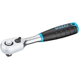 Hazet Cricchetto a denti fini HiPer 1/4", Pistola Nero/Blu