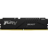 Kingston FURY FURY Beast 16 GB 6000 MT/s DDR5 CL36 DIMM (Kit da 2) Black EXPO, Memoria Nero, 16 GB, 2 x 8 GB, DDR5, 288-pin DIMM