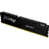 Kingston FURY FURY Beast 8 GB 6000 MT/s DDR5 CL36 DIMM Black EXPO, Memoria Nero, 8 GB, 1 x 8 GB, DDR5, 288-pin DIMM