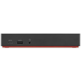 Lenovo ThinkPad USB-C Dockingstation Generalüberholt, Docking station Nero