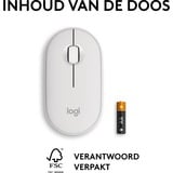 Logitech Pebble Mouse 2 M350s bianco