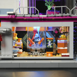 Lumibricks Cyberpunk Neoncity Cyber Couture Galleria, Giochi di costruzione 