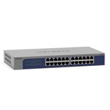 Netgear GS524, Interruttore Non gestito, Gigabit Ethernet (10/100/1000), Full duplex